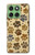 S4032 Wild Animal Paw Foot Print Case For Motorola Edge 60