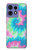 S4033 Pastel Color Tie Dye Case For Motorola Edge 50 Pro