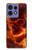 S4062 Fire Skull Case For Motorola Edge 50 Pro