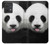 S4049 Cute Panda Stick Out Tongue Case For Motorola Edge 40 Neo