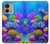 S4058 Colorful Aquarium Case For Motorola Edge (2023), Edge 40