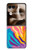 S4037 Colorful Zebra Pattern Case For Motorola Razr 70 Ultra, 60 Ultra, 50 Ultra, Ultra 2026, Ultra 2025