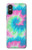 S4033 Pastel Color Tie Dye Case For Sony Xperia 10 VI