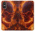 S4062 Fire Skull Case For Sony Xperia 10 VI