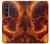 S4062 Fire Skull Case For Sony Xperia 1 VI