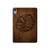 S4035 Native American Wood Carving Hard Case For iPad mini 6 7, iPad mini (2021,2024)