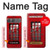 S0058 British Red Telephone Box Case For Sony Xperia 10 VII