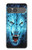 S0752 Blue Fire Grim Wolf Case For Sony Xperia 10 VII