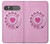 S2847 Pink Retro Rotary Phone Case For Sony Xperia 10 VII