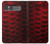 S2879 Red Arowana Fish Scale Case For Sony Xperia 10 VII
