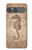 S3214 Seahorse Skeleton Fossil Case For Sony Xperia 10 VII