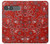 S3354 Red Classic Bandana Case For Sony Xperia 10 VII