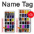 S3956 Watercolor Palette Box Graphic Case For Sony Xperia 10 VII