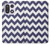 S2345 Navy Blue Shavron Zig Zag Pattern Case For OnePlus 15