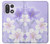 S2361 Purple White Flowers Case For OnePlus 15