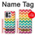 S2362 Rainbow Colorful Shavron Zig Zag Pattern Case For OnePlus 15