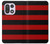 S2638 Black and Red Striped Case For OnePlus 15