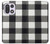 S2842 Black and White Buffalo Check Pattern Case For OnePlus 15