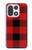 S2931 Red Buffalo Check Pattern Case For OnePlus 15