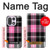 S3091 Pink Plaid Pattern Case For OnePlus 15