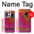 S3201 Pink Peacock Feather Case For OnePlus 15