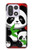 S3929 Cute Panda Eating Bamboo Case For OnePlus 15