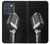 S1672 Retro Microphone Jazz Music Case For Motorola Edge 70