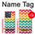 S2362 Rainbow Colorful Shavron Zig Zag Pattern Case For Motorola Edge 70