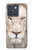 S2399 White Lion Face Case For Motorola Edge 70