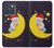 S2849 Cute Sleepy Owl Moon Night Case For Motorola Edge 70