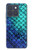 S3047 Green Mermaid Fish Scale Case For Motorola Edge 70