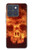 S3881 Fire Skull Case For Motorola Edge 70
