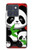 S3929 Cute Panda Eating Bamboo Case For Motorola Edge 70