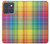 S3942 LGBTQ Rainbow Plaid Tartan Case For Motorola Edge 70