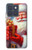 S4029 Xmas Smiling Santa Claus Gift Box Case For Motorola Edge 70