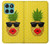 S2443 Funny Pineapple Sunglasses Kiss Case For Motorola Moto G (2026), G Play (2026)