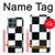 S2492 Black and White Check Case For Motorola Moto G (2026), G Play (2026)