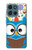 S2521 Cute Nerd Owl Cartoon Case For Motorola Moto G (2026), G Play (2026)