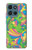 S3273 Flower Line Art Pattern Case For Motorola Moto G (2026), G Play (2026)