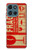 S3552 Vintage Fragile Label Art Case For Motorola Moto G (2026), G Play (2026)