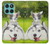 S3795 Kitten Cat Playful Siberian Husky Dog Paint Case For Motorola Moto G (2026), G Play (2026)