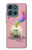 S3923 Cat Bottom Rainbow Tail Case For Motorola Moto G (2026), G Play (2026)