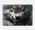 S3965 Angry Wolf Running Hard Case For MacBook Air 13″ (2022,2025) - A2681, A3113, A3240