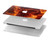 S4062 Fire Skull Hard Case For MacBook Pro 16 M1,M2,M3,M4 (2021,2024) - A3403, A3186, A2991, A2780, A2485