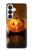 S1083 Pumpkin Spider Candles Halloween Case For Samsung Galaxy S26