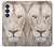 S2399 White Lion Face Case For Samsung Galaxy S26