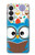 S2521 Cute Nerd Owl Cartoon Case For Samsung Galaxy S26