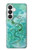 S2653 Dragon Green Turquoise Stone Graphic Case For Samsung Galaxy S26