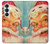 S2840 Christmas Vintage Santa Case For Samsung Galaxy S26