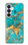 S2906 Aqua Turquoise Stone Case For Samsung Galaxy S26